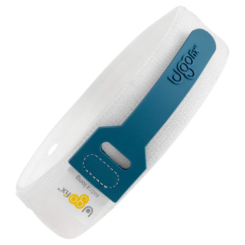 Ugo Fix Catheter Strap (x5) â€“ Medical Catheter Securement Thigh Support Strap/Holder with Anti Slip Silicone Grip - Washable and Reusable (Short - Pack of 5)